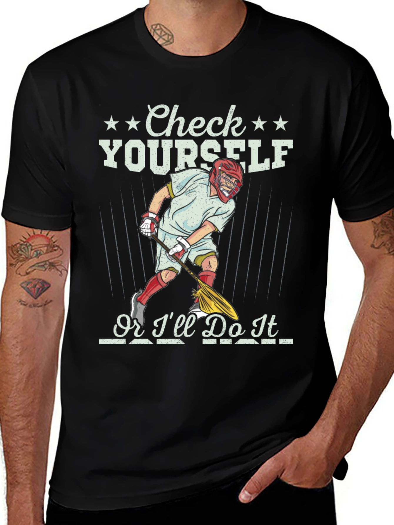 Check Yourself Floorball T-Shirt