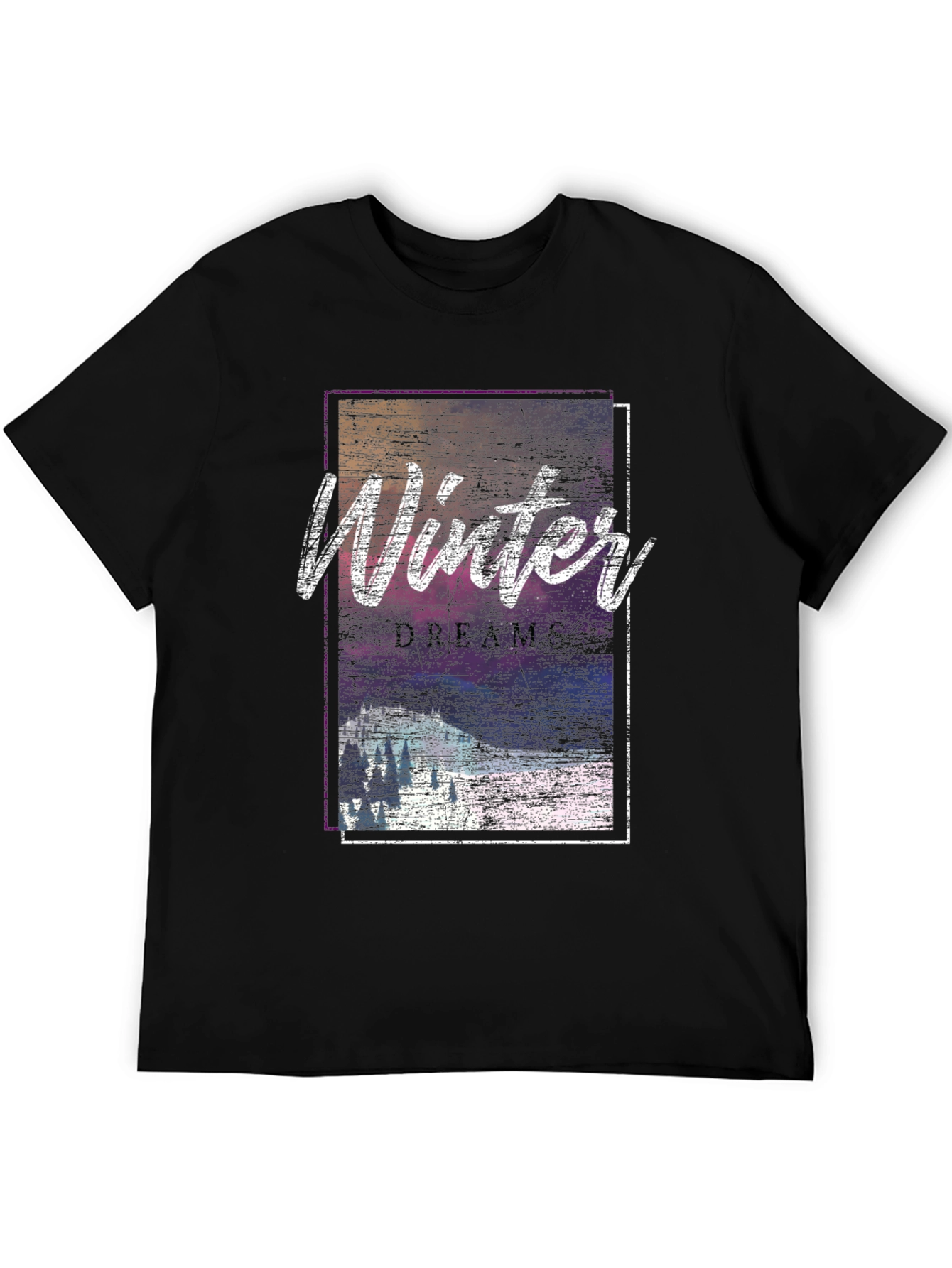 Winter Dreams Graphic Tee - Soft Cotton Blend