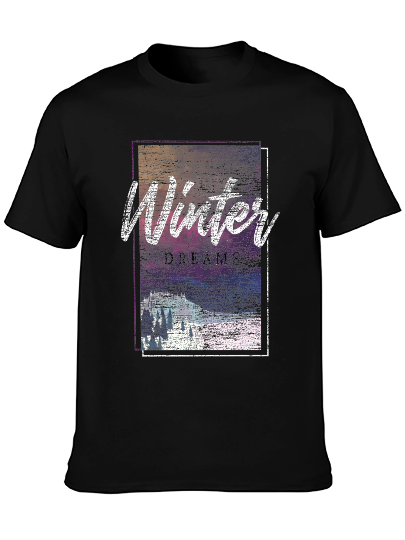 Winter Dreams Graphic Tee - Soft Cotton Blend