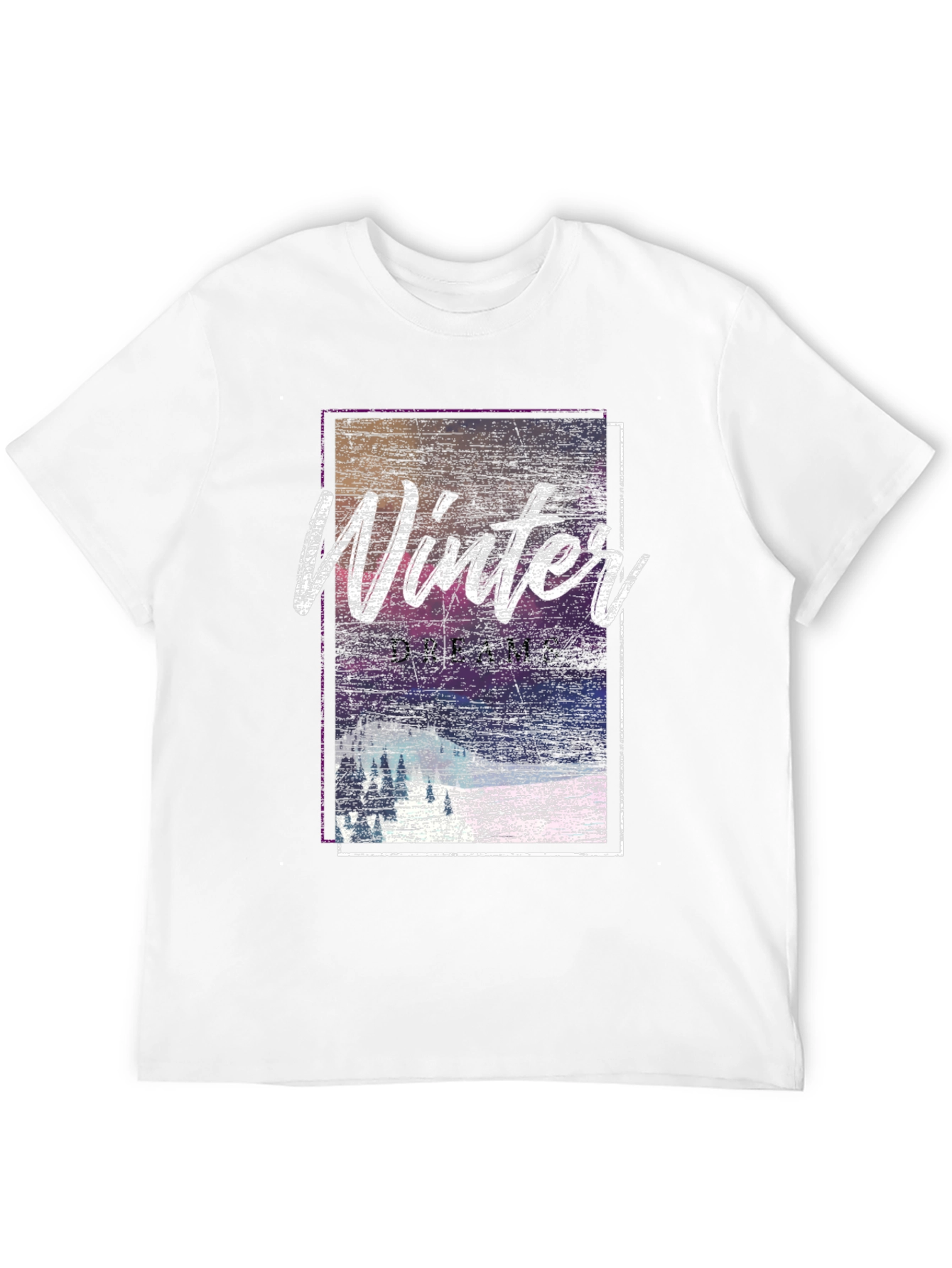 Winter Dreams Graphic Tee - Soft Cotton Blend