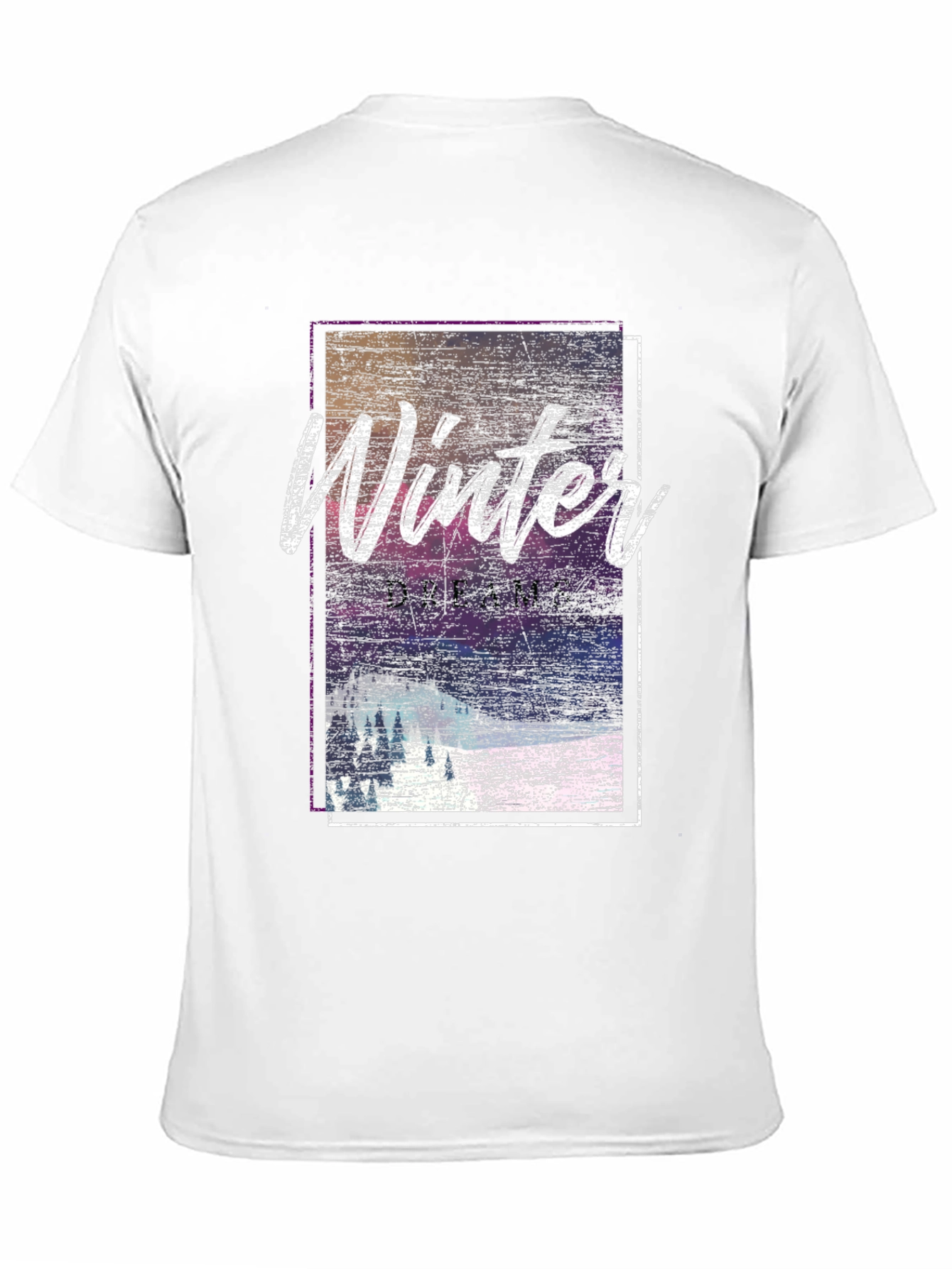 Winter Dreams Graphic Tee - Soft Cotton Blend
