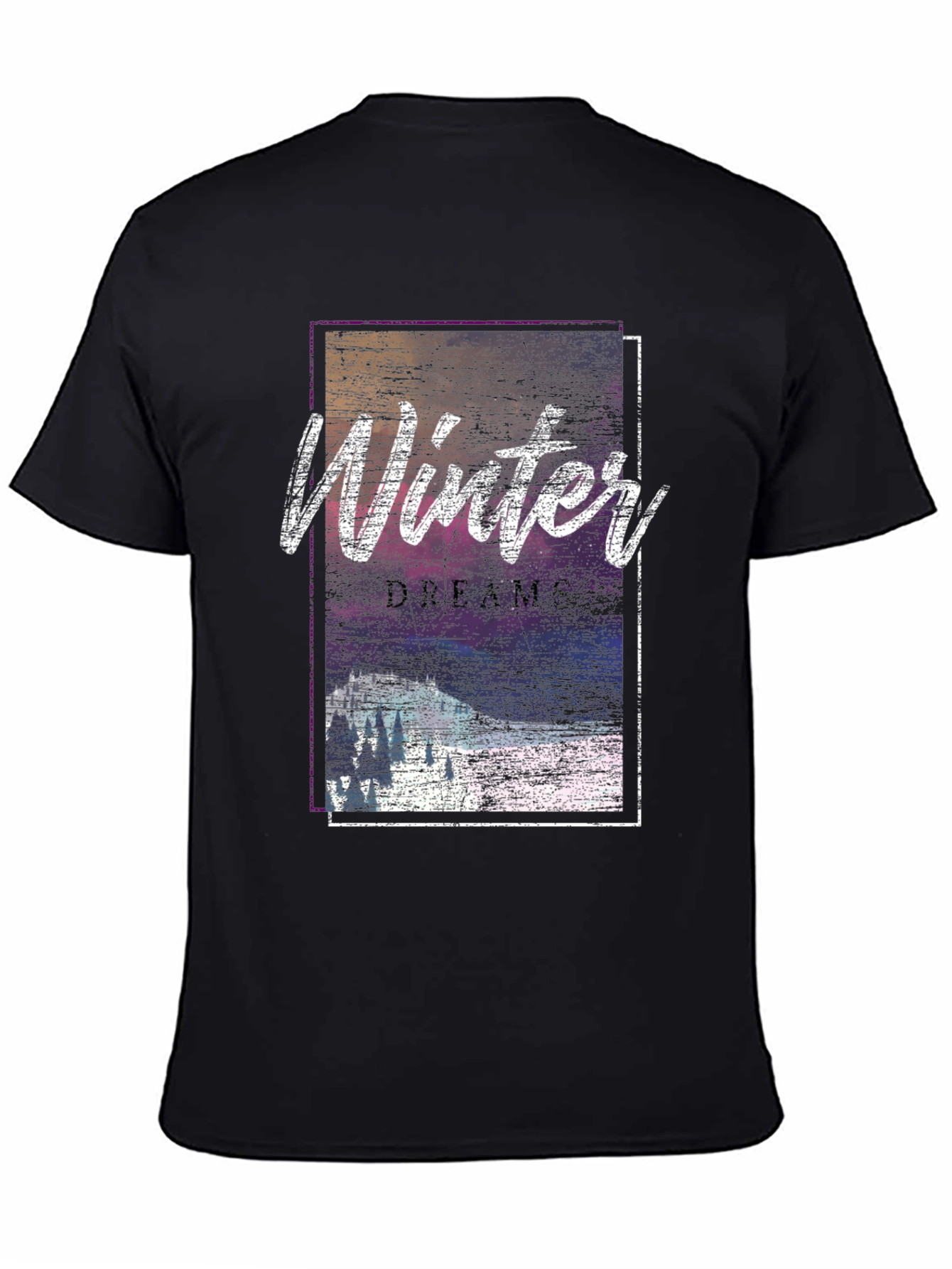Winter Dreams Graphic Tee - Soft Cotton Blend