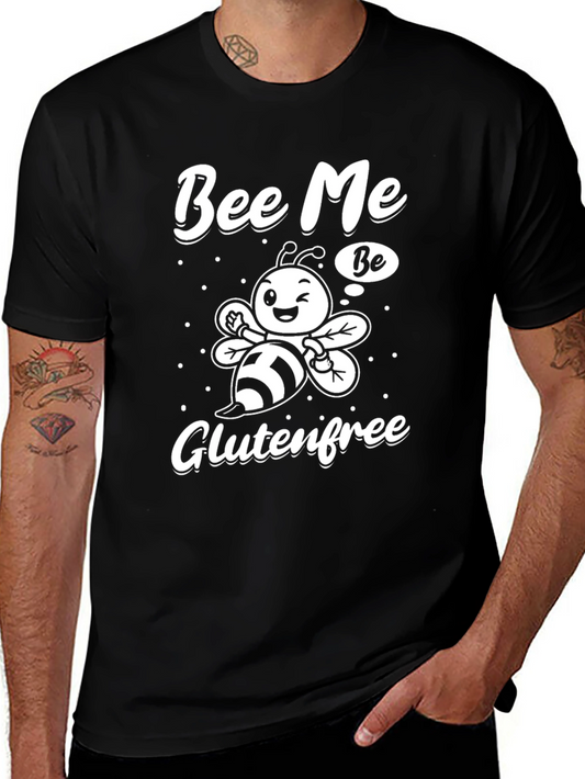 Bee Me Glutenfree T-Shirt Funny Graphic Tee
