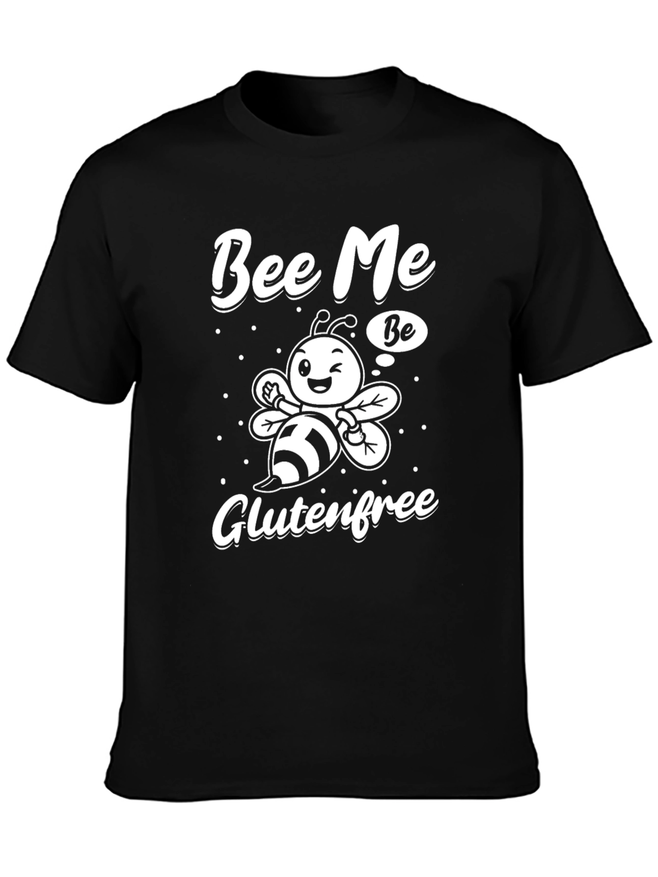 Bee Me Glutenfree T-Shirt Funny Graphic Tee
