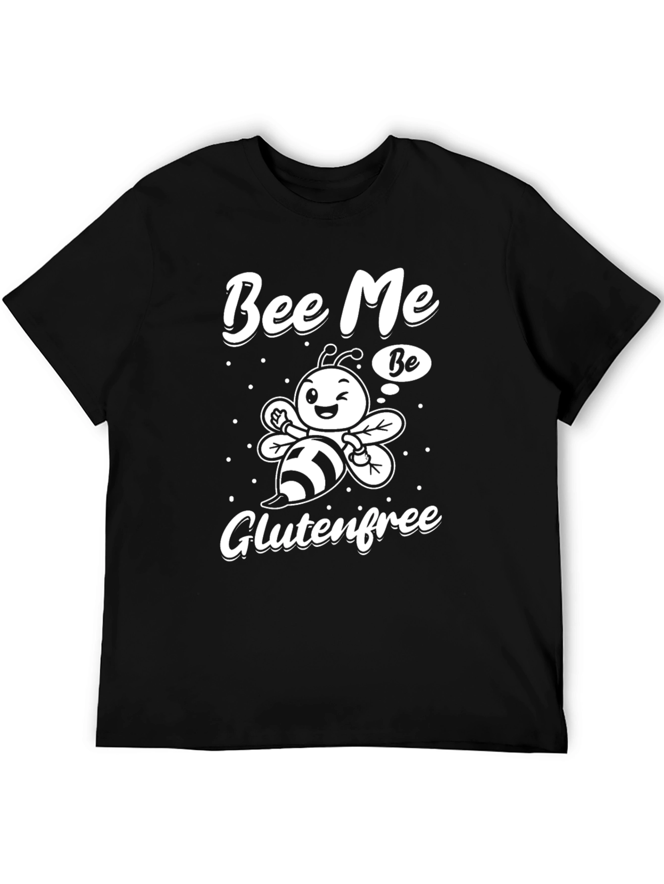 Bee Me Glutenfree T-Shirt Funny Graphic Tee