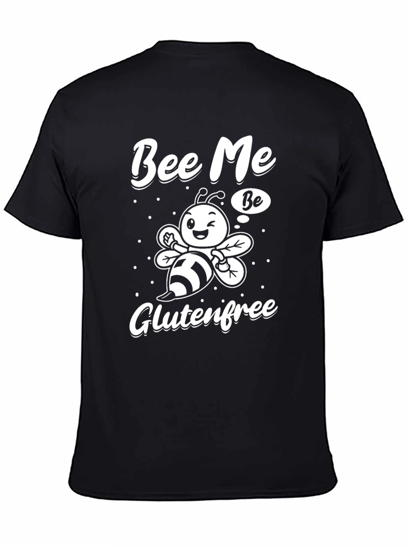 Bee Me Glutenfree T-Shirt Funny Graphic Tee