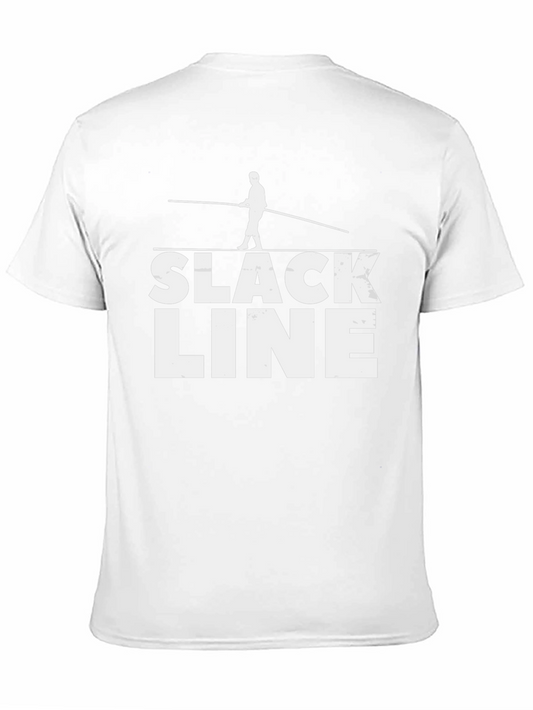 Slackline T-Shirt: Balance & Style