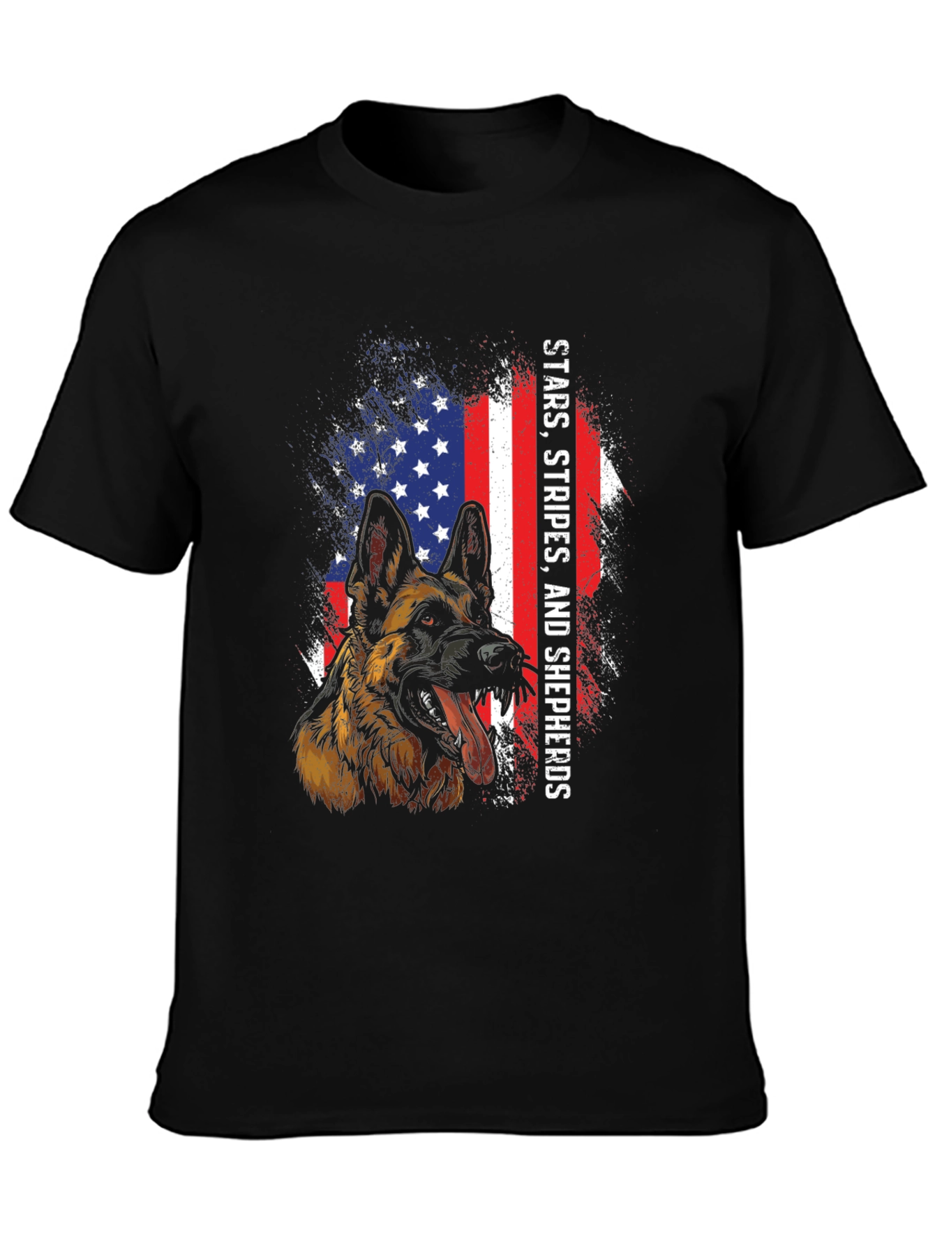 Stars Stripes and Shepherds T-Shirt