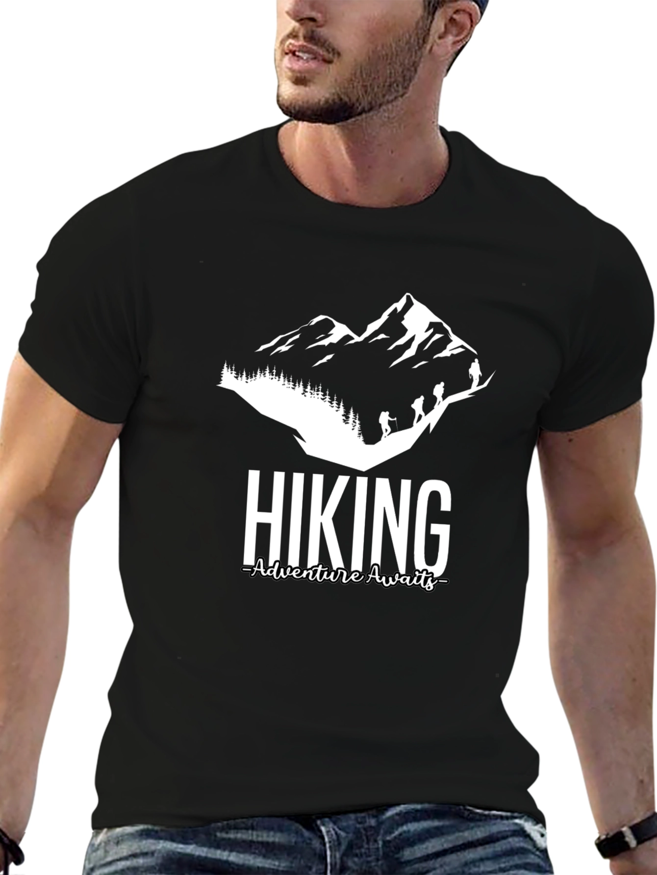 Hiking Adventure T-Shirt - Mountain Graphic Tee