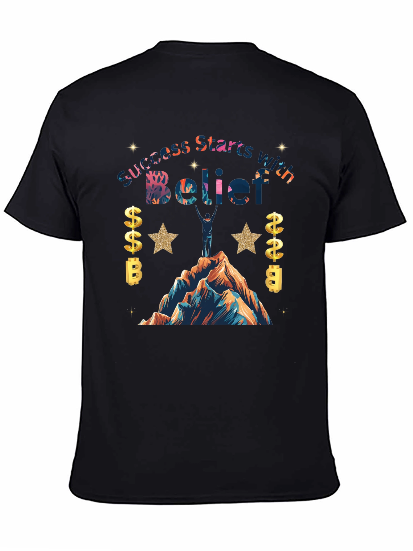 Believe in Success Graphic Tee - Inspirational T-Shirt