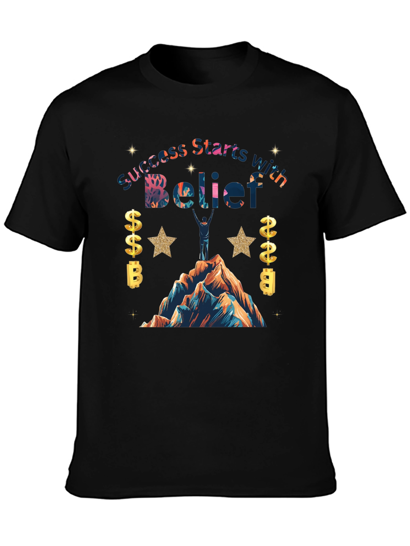 Believe in Success Graphic Tee - Inspirational T-Shirt