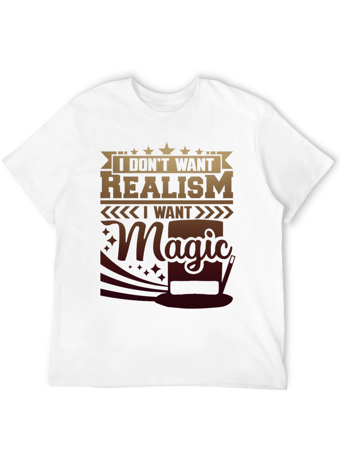 Magic Graphic Tee - I Dont Want Realism