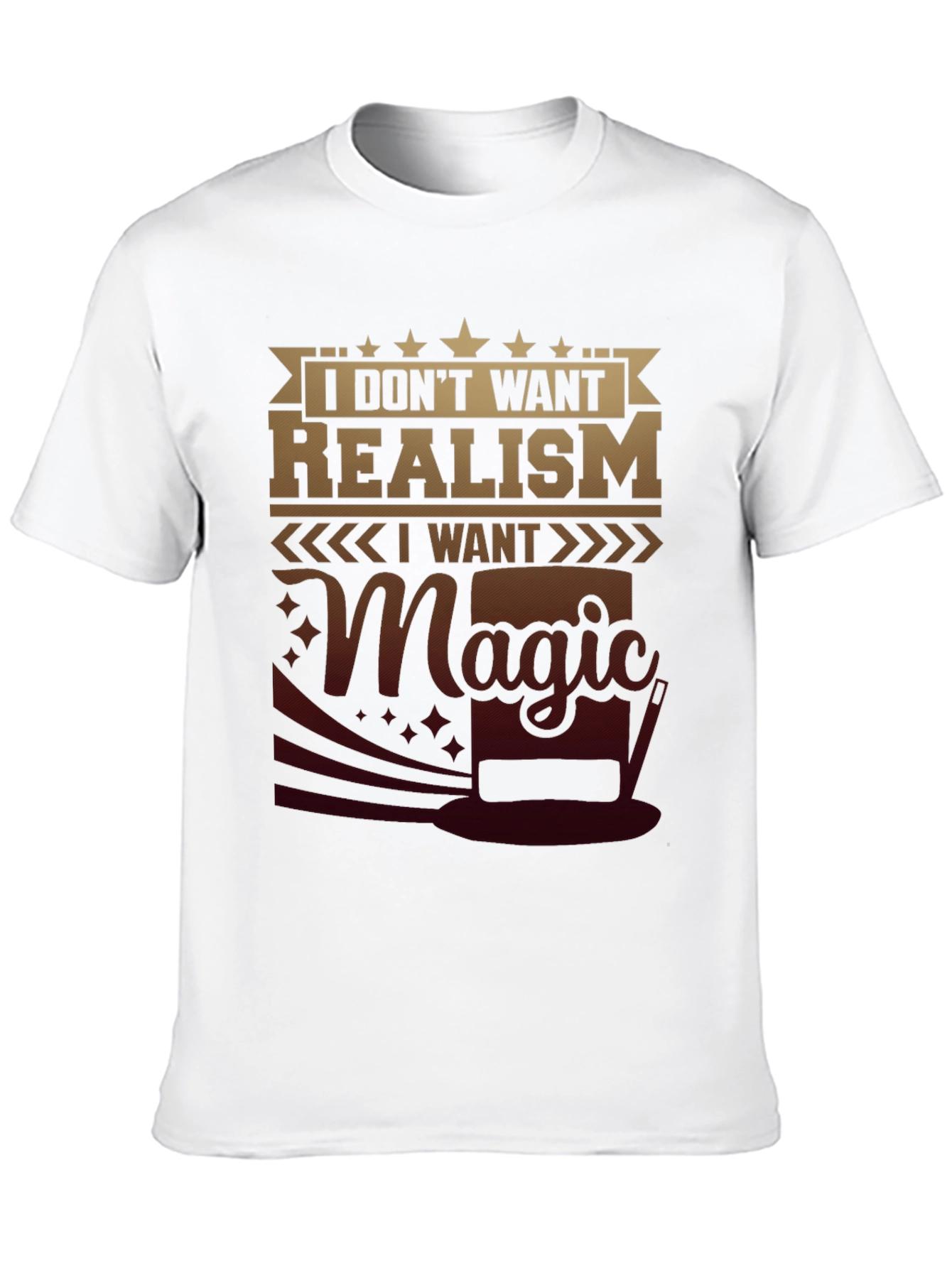 Magic Graphic Tee - I Dont Want Realism