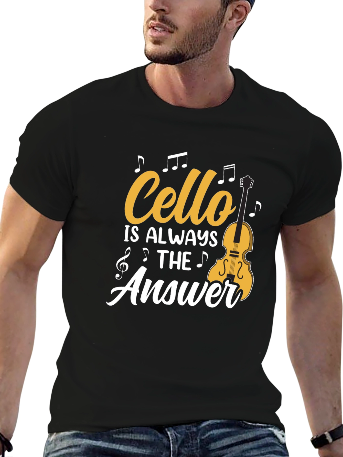 Cello Is Always The Answer T-Shirt Music Lover Tee