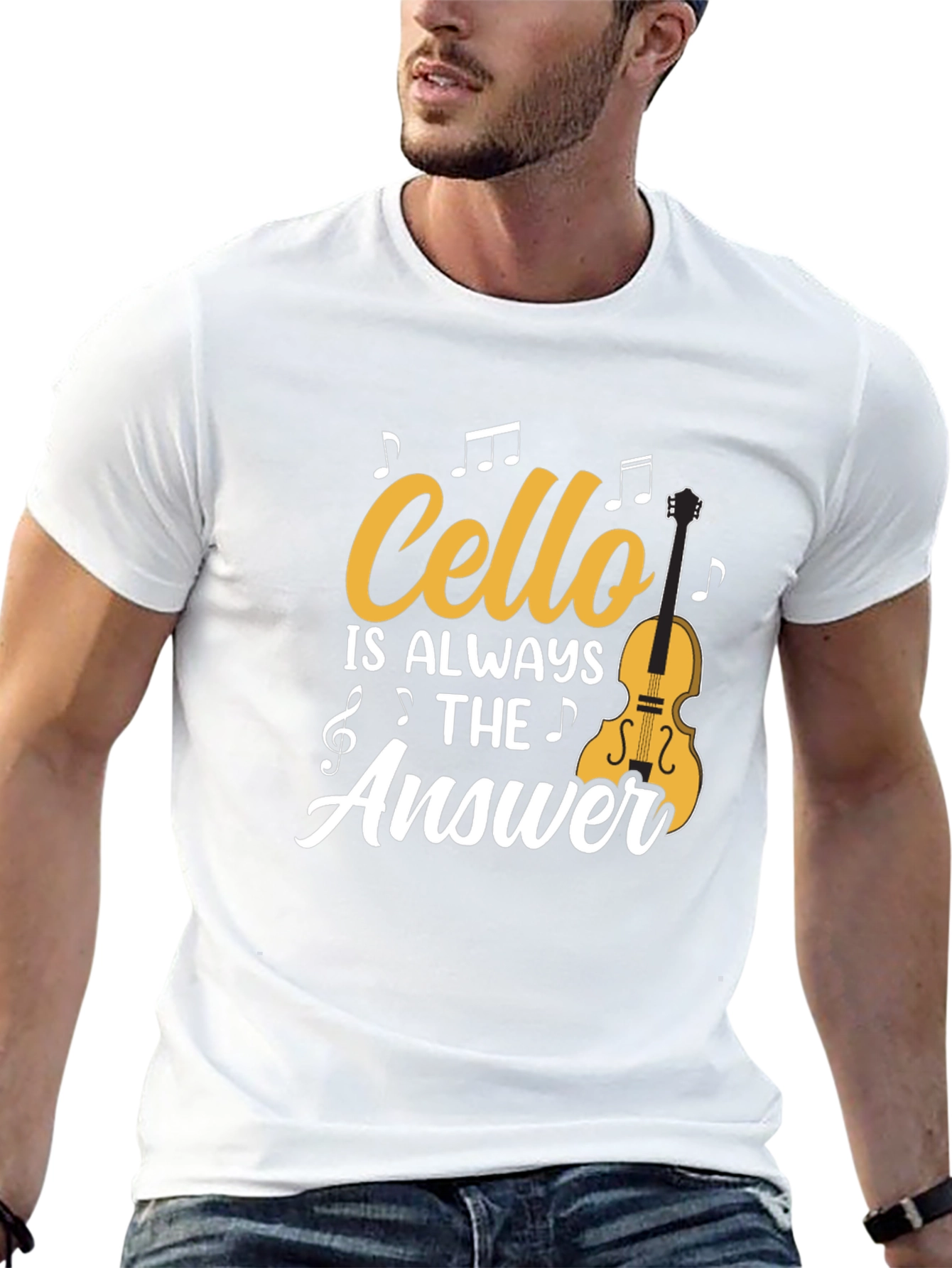 Cello Is Always The Answer T-Shirt Music Lover Tee