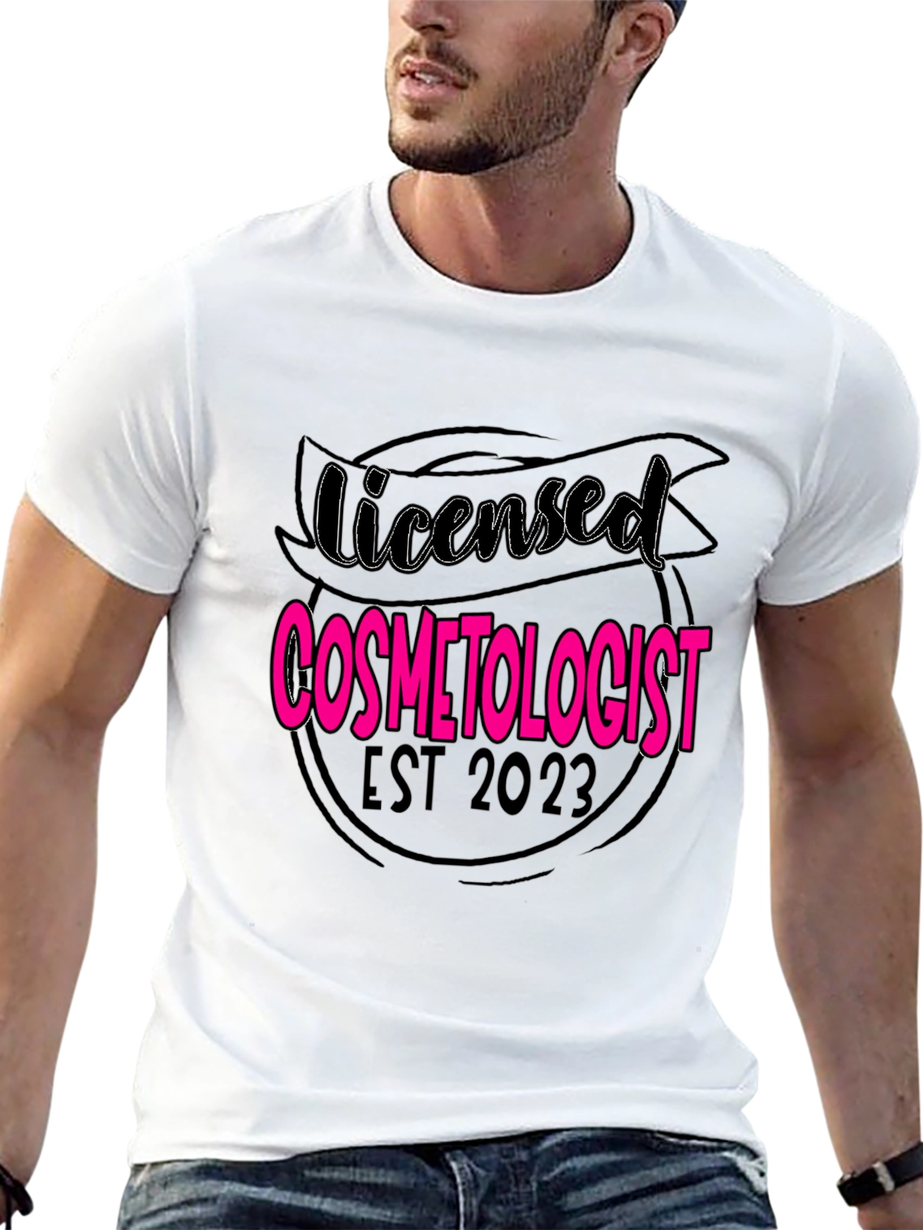 Licensed Cosmetologist 2023 Black T-Shirt