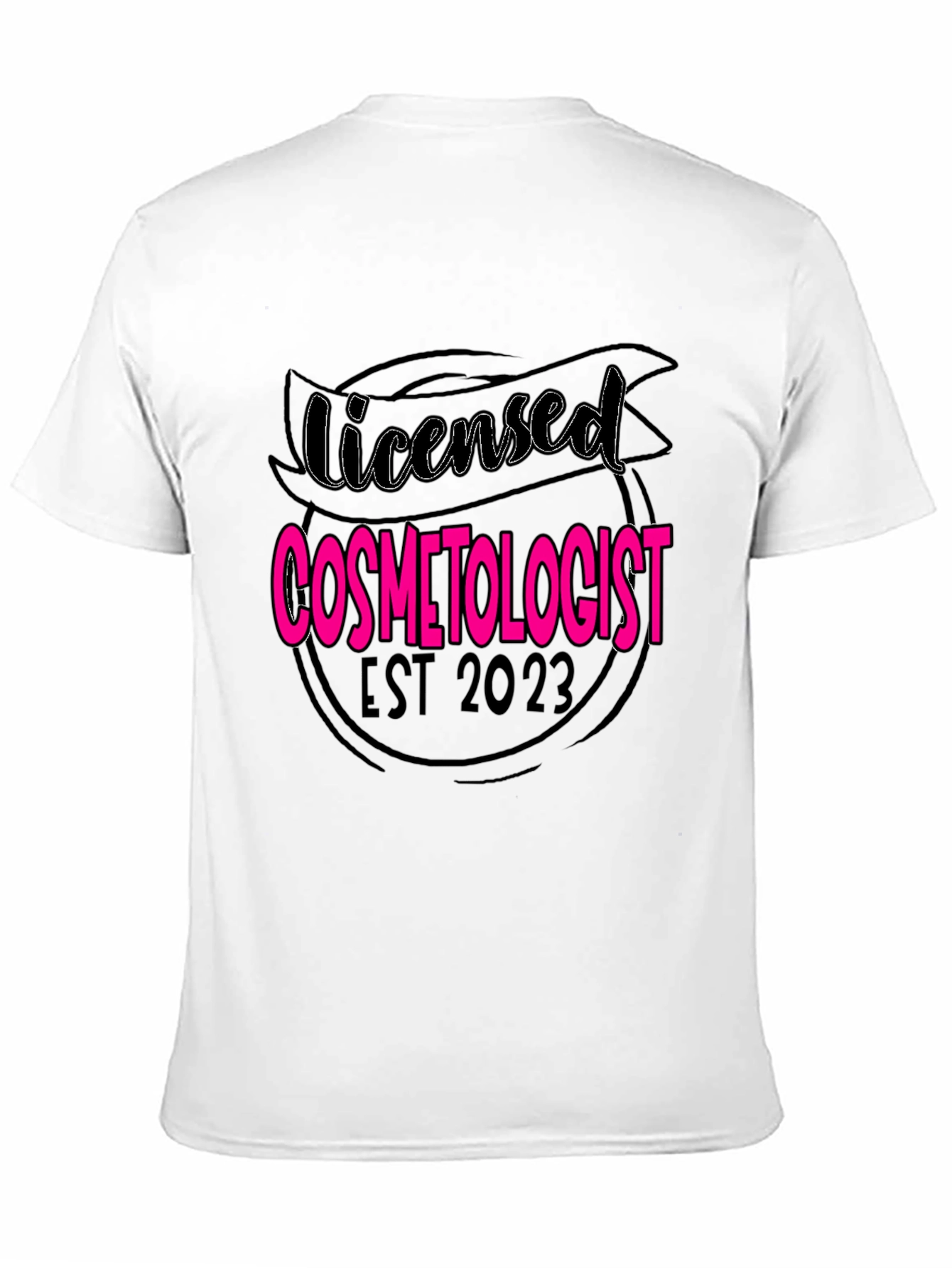 Licensed Cosmetologist 2023 Black T-Shirt