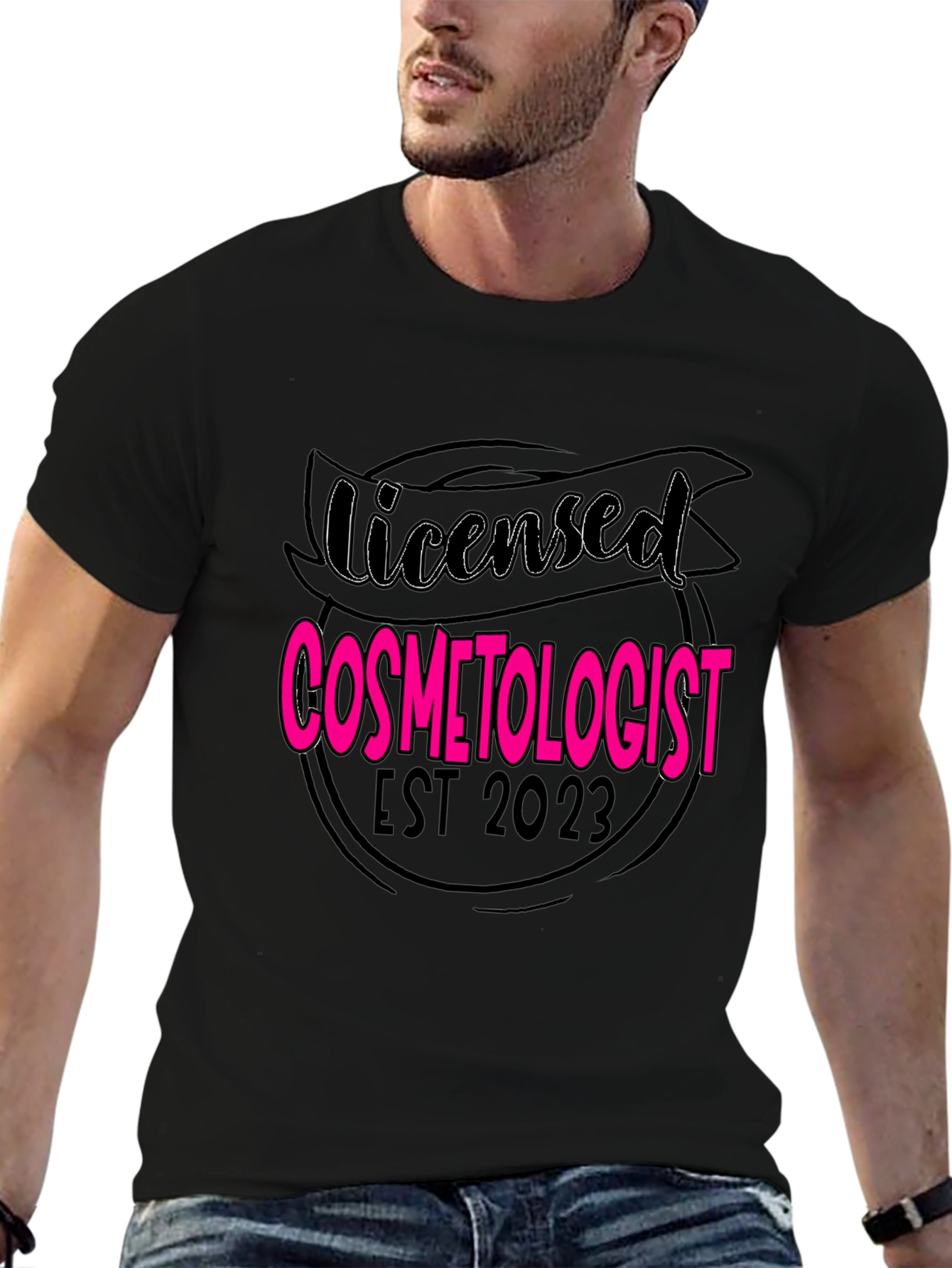 Licensed Cosmetologist 2023 Black T-Shirt