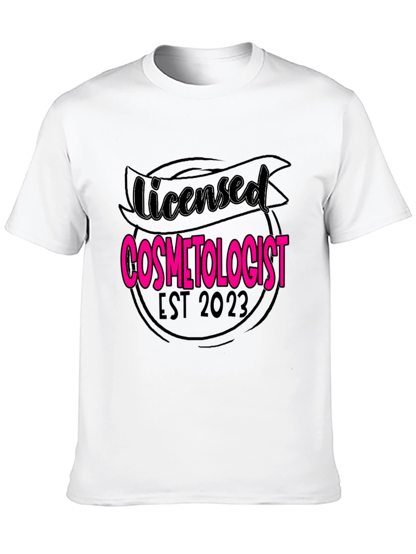 Licensed Cosmetologist 2023 Black T-Shirt