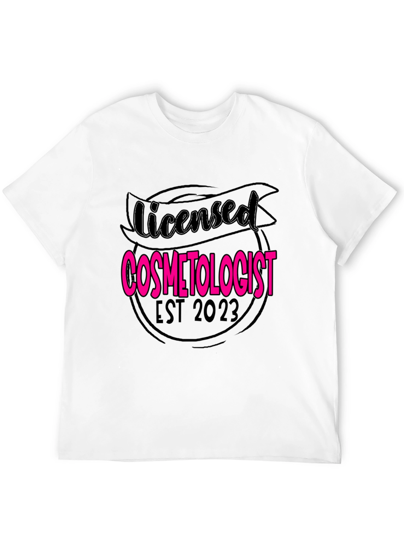 Licensed Cosmetologist 2023 Black T-Shirt