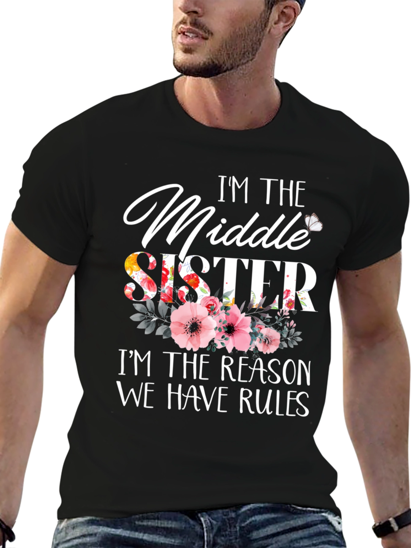 Middle Sister Rules T-Shirt