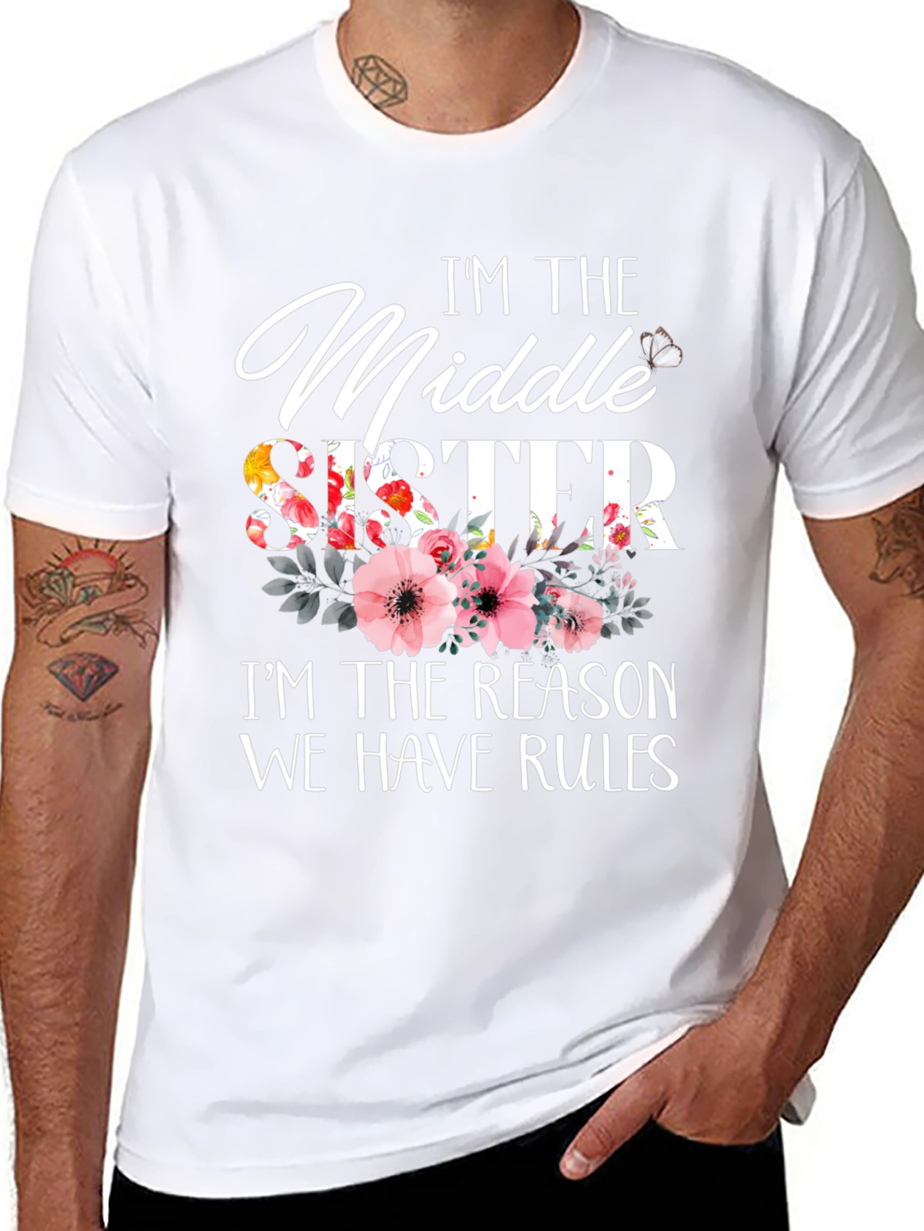 Middle Sister Rules T-Shirt