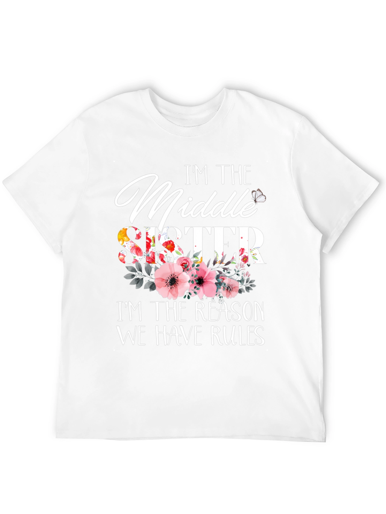 Middle Sister Rules T-Shirt