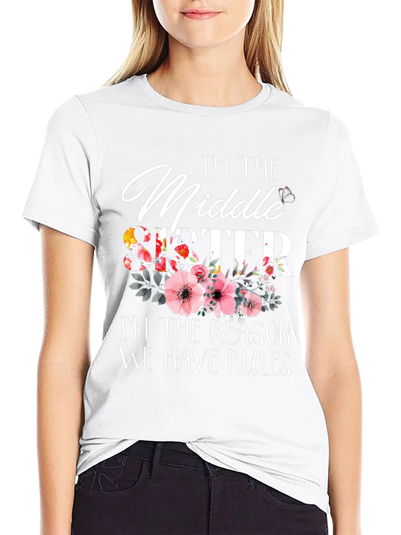 Middle Sister Rules T-Shirt