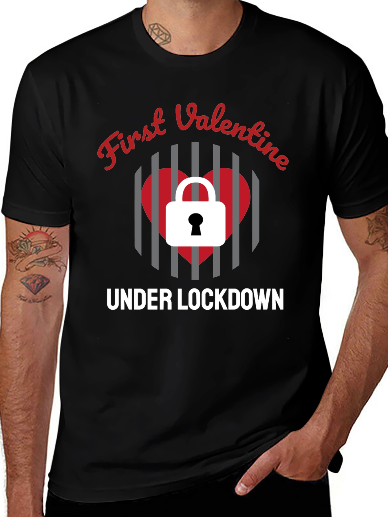 First Valentine Under Lockdown T-Shirt
