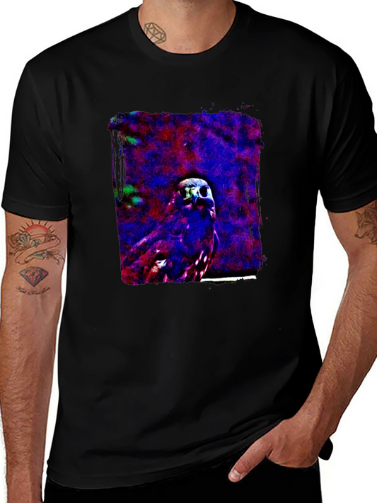 Artistic Bird Graphic Tee