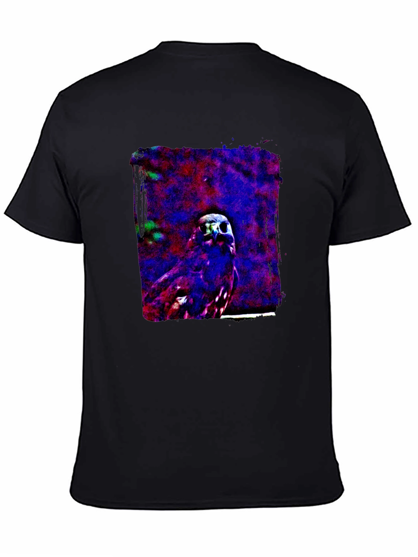 Artistic Bird Graphic Tee