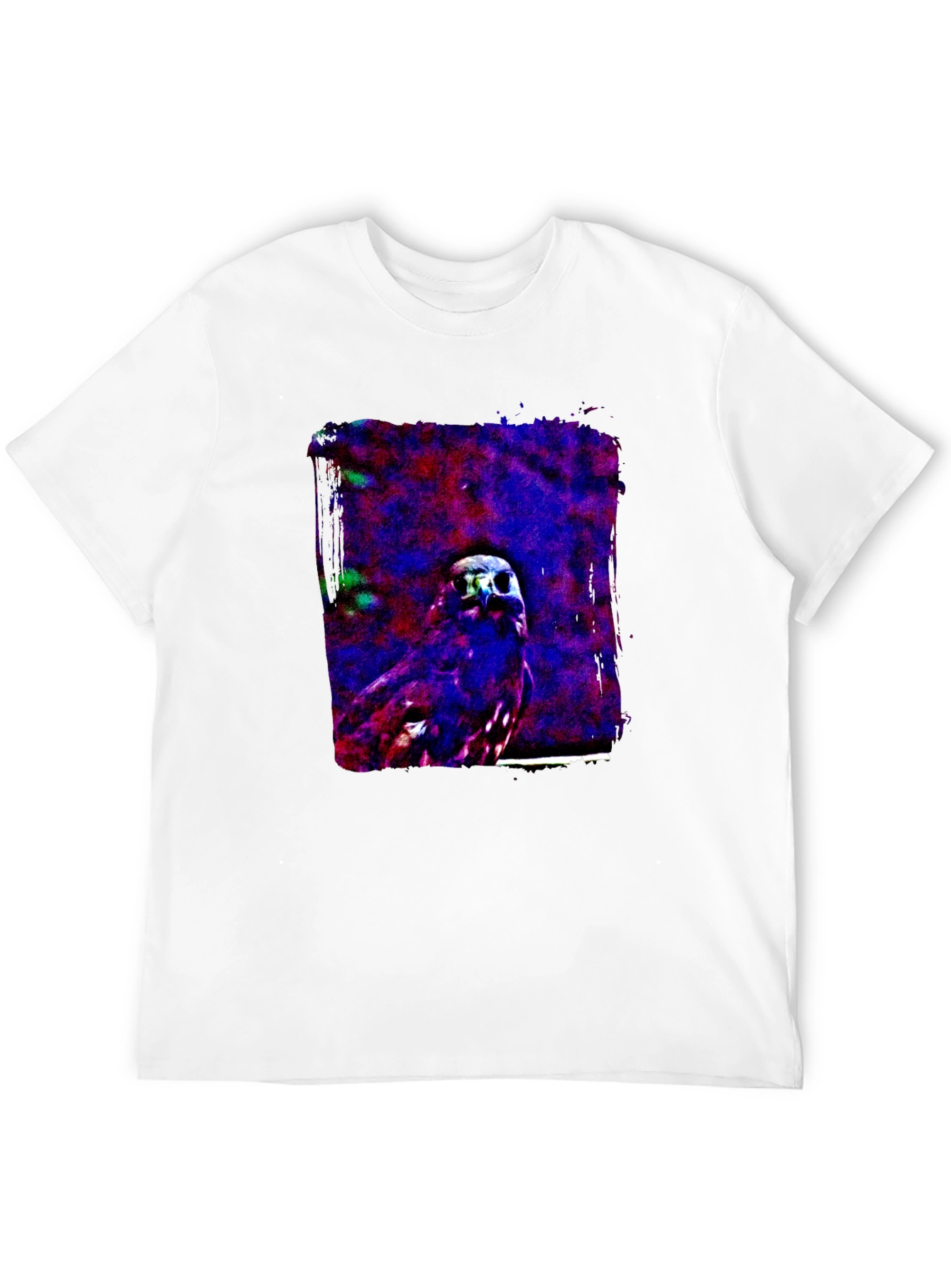 Artistic Bird Graphic Tee
