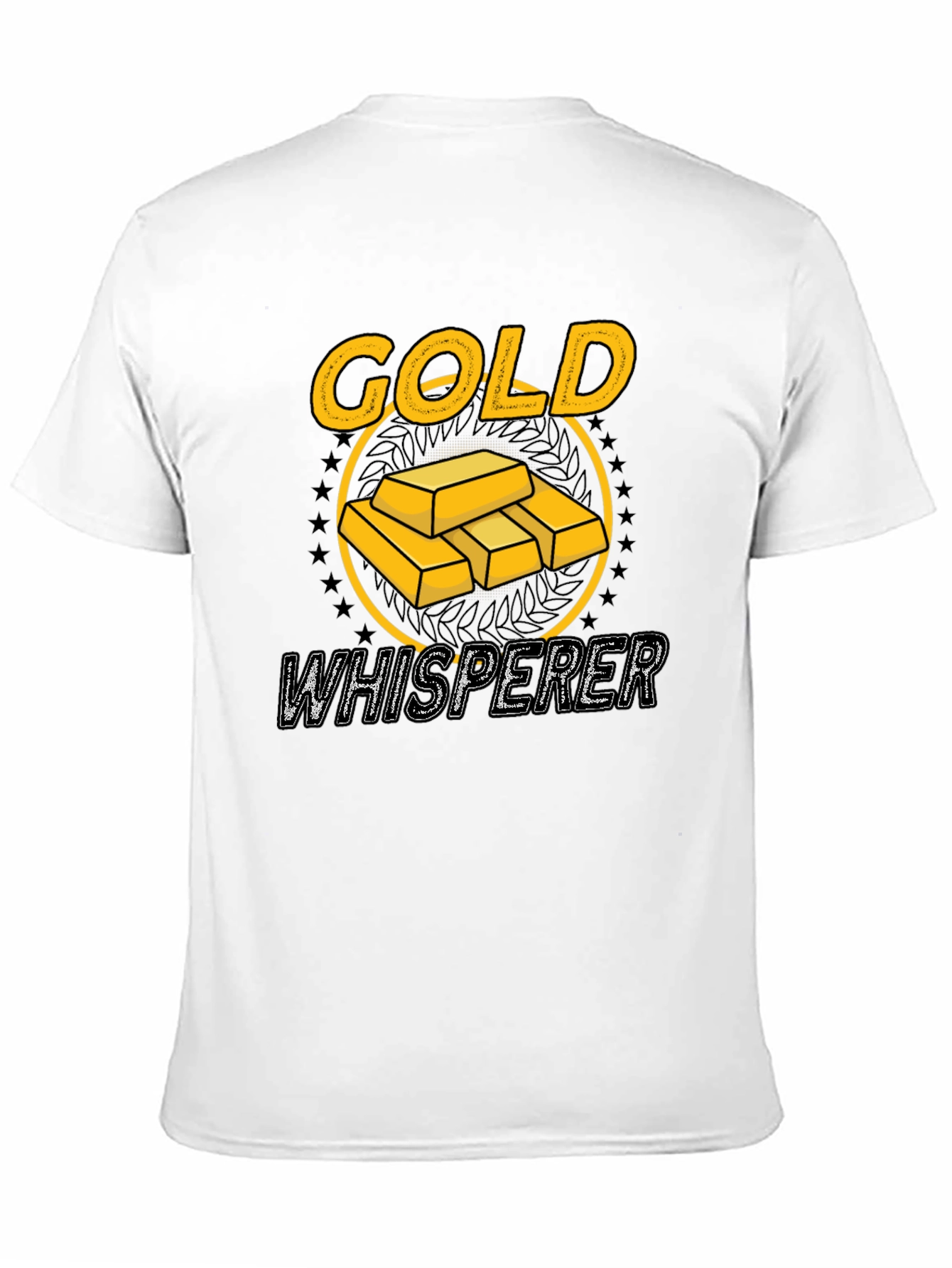 Gold Whisperer Graphic Tee - Black T-Shirt