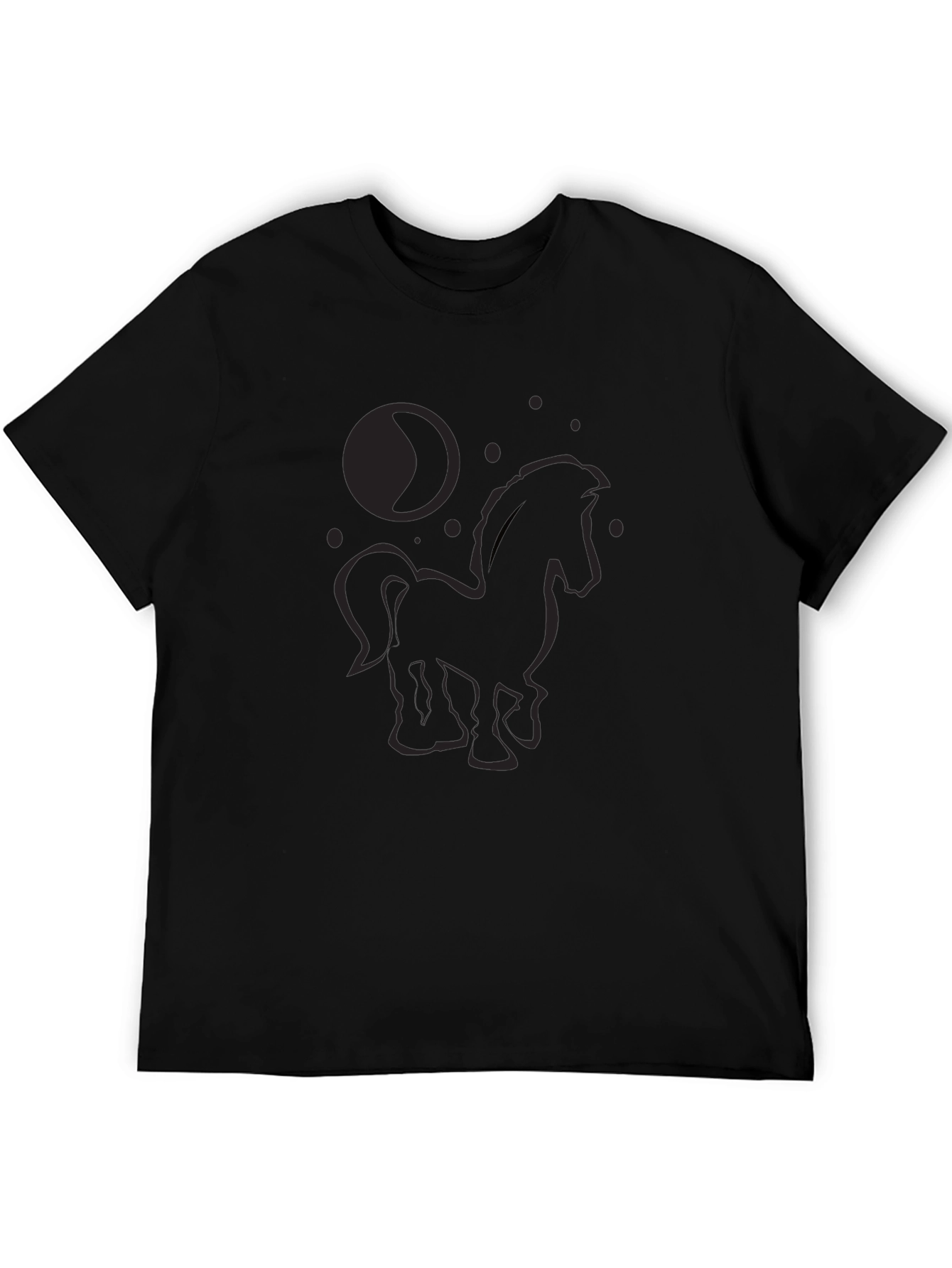 Horse Moon Graphic T-Shirt