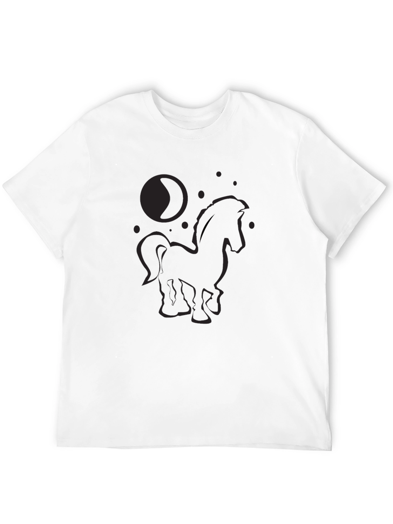 Horse Moon Graphic T-Shirt
