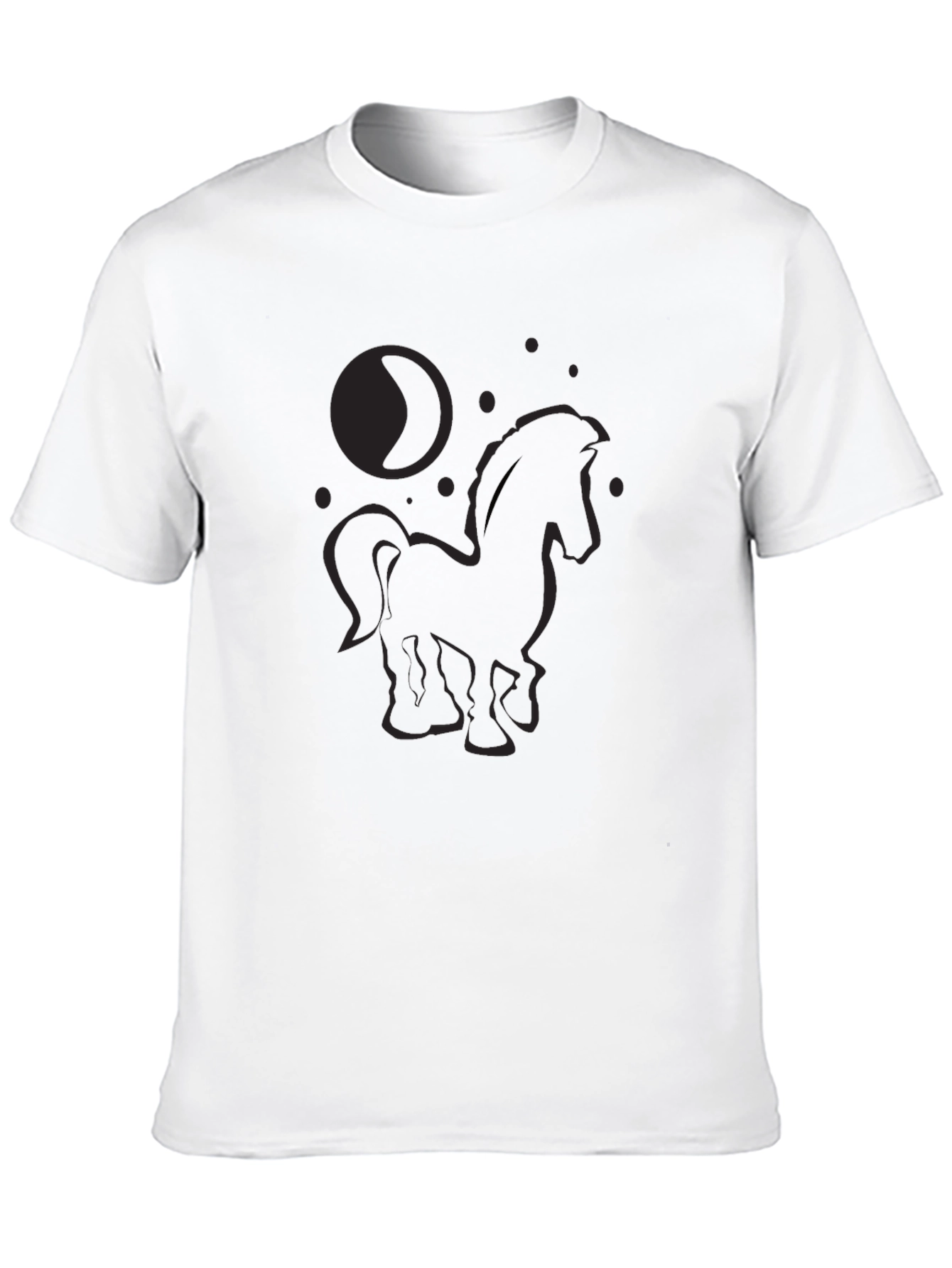 Horse Moon Graphic T-Shirt