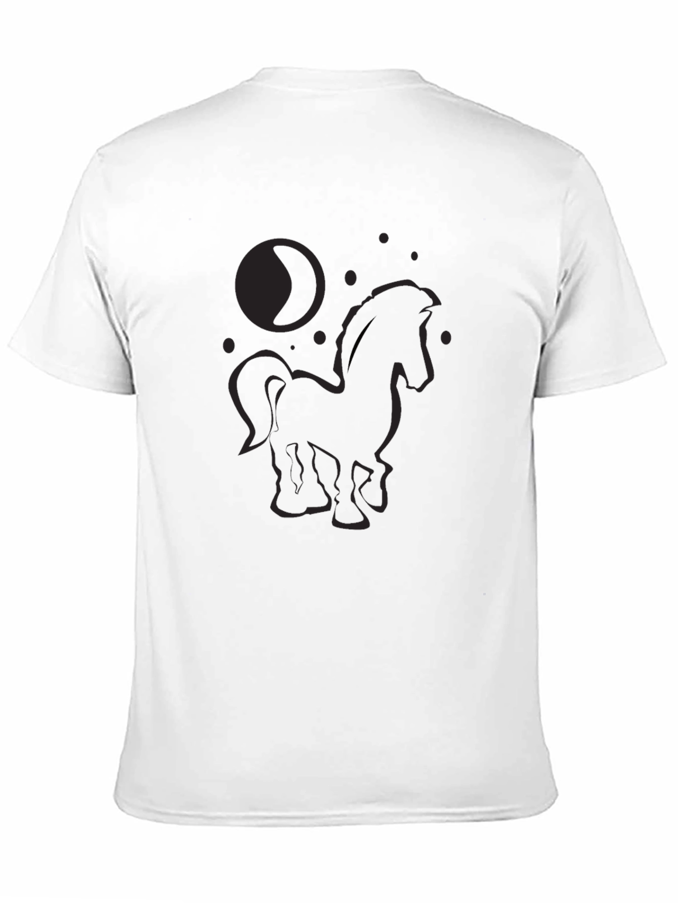 Horse Moon Graphic T-Shirt