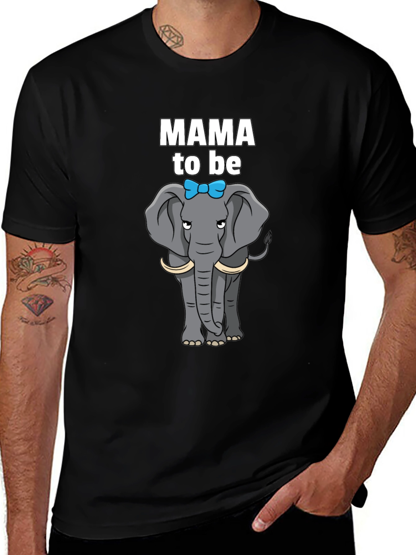 Mama To Be Elephant T-Shirt