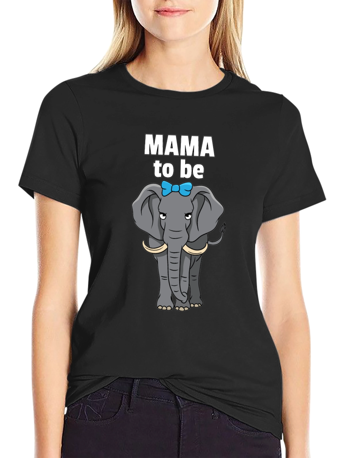 Mama To Be Elephant T-Shirt