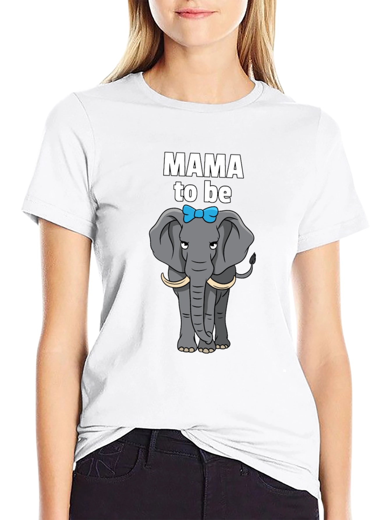 Mama To Be Elephant T-Shirt