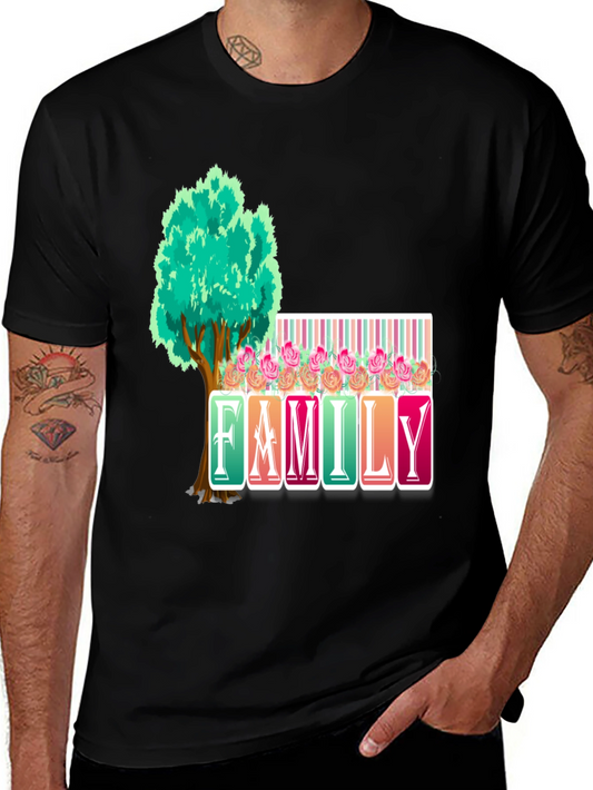 Family Tree Graphic Tee - Stylish Unisex T-Shirt