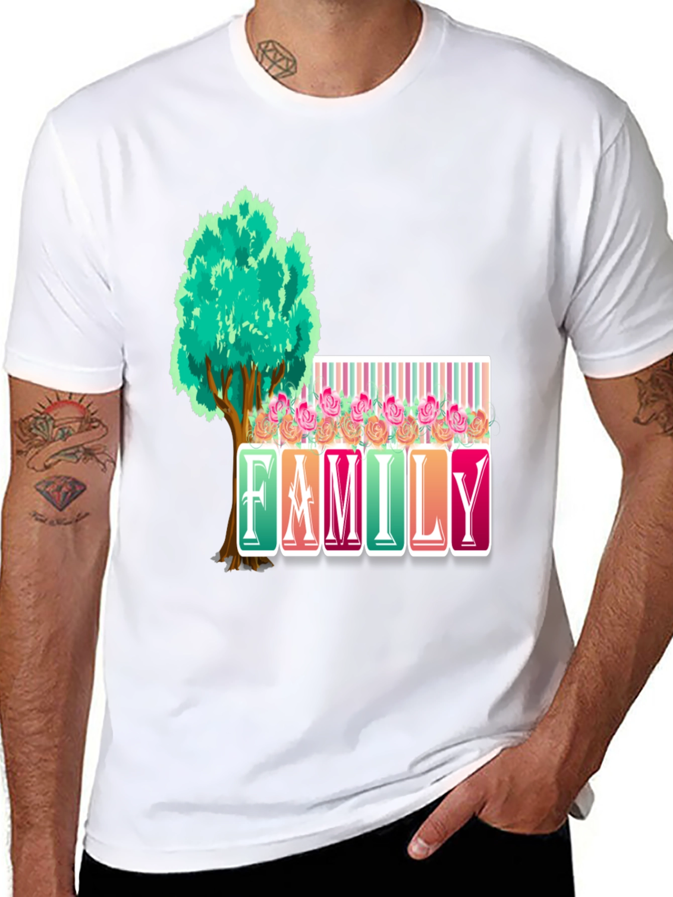 Family Tree Graphic Tee - Stylish Unisex T-Shirt