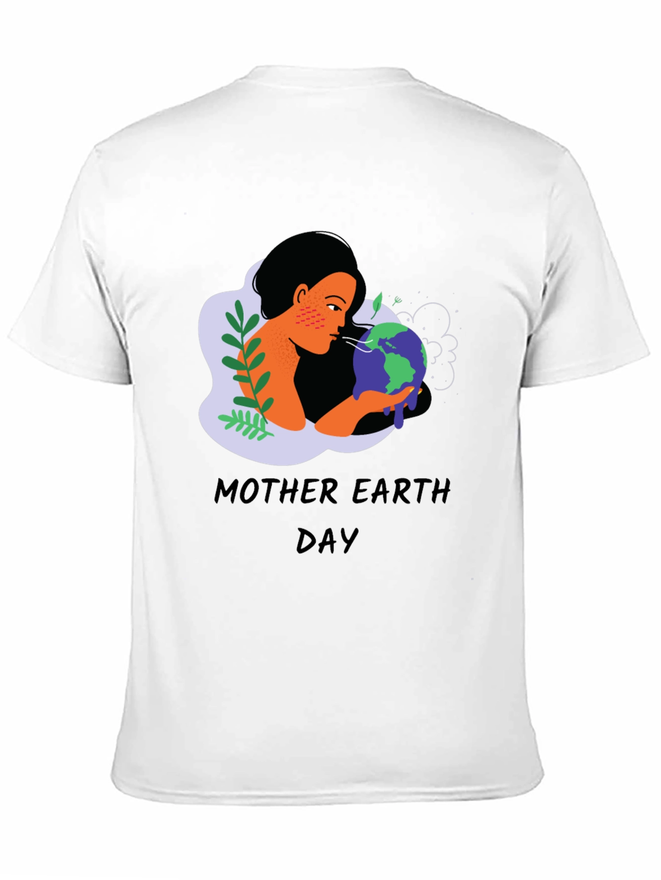 Mother Earth Day T-Shirt - Black Graphic Tee
