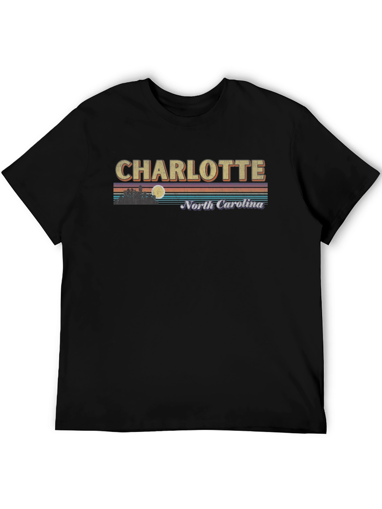 Charlotte North Carolina Graphic T-Shirt