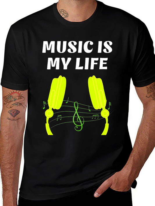 Music is My Life Graphic Tee
