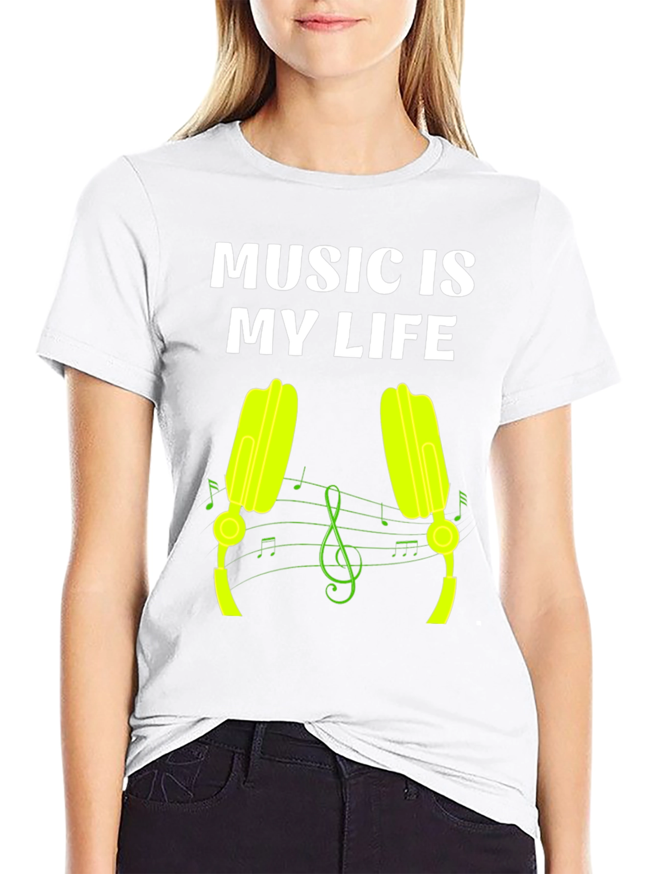 Music is My Life Graphic Tee
