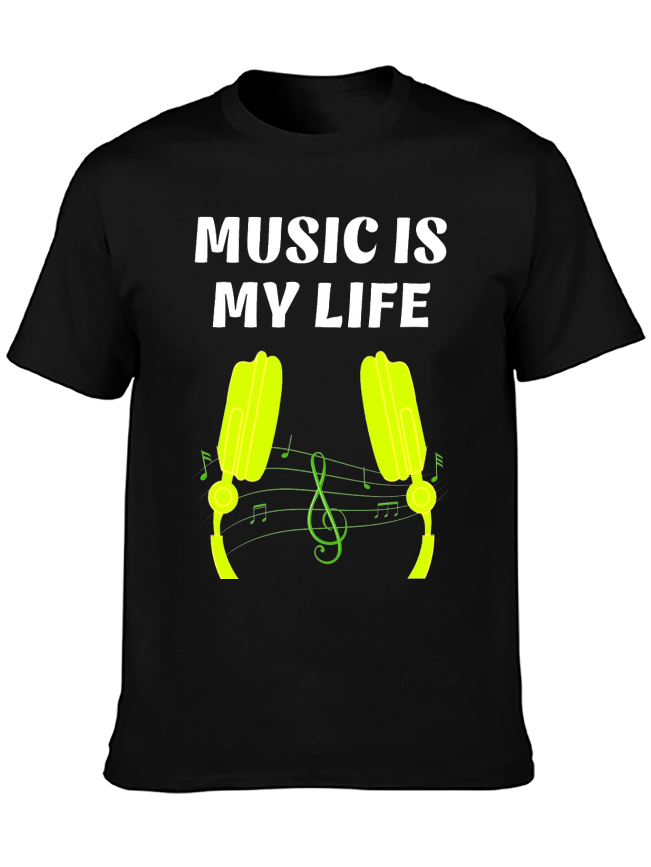 Music is My Life Graphic Tee