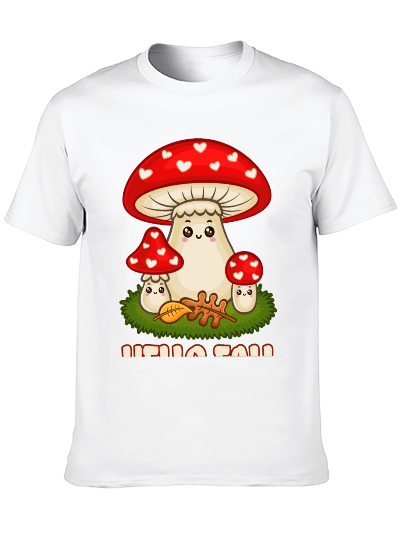 Hello Fall Mushroom T-Shirt