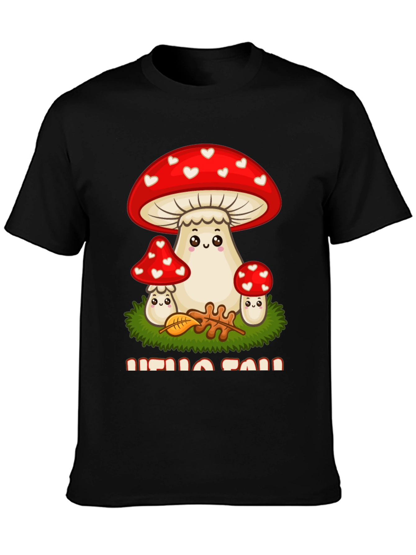 Hello Fall Mushroom T-Shirt