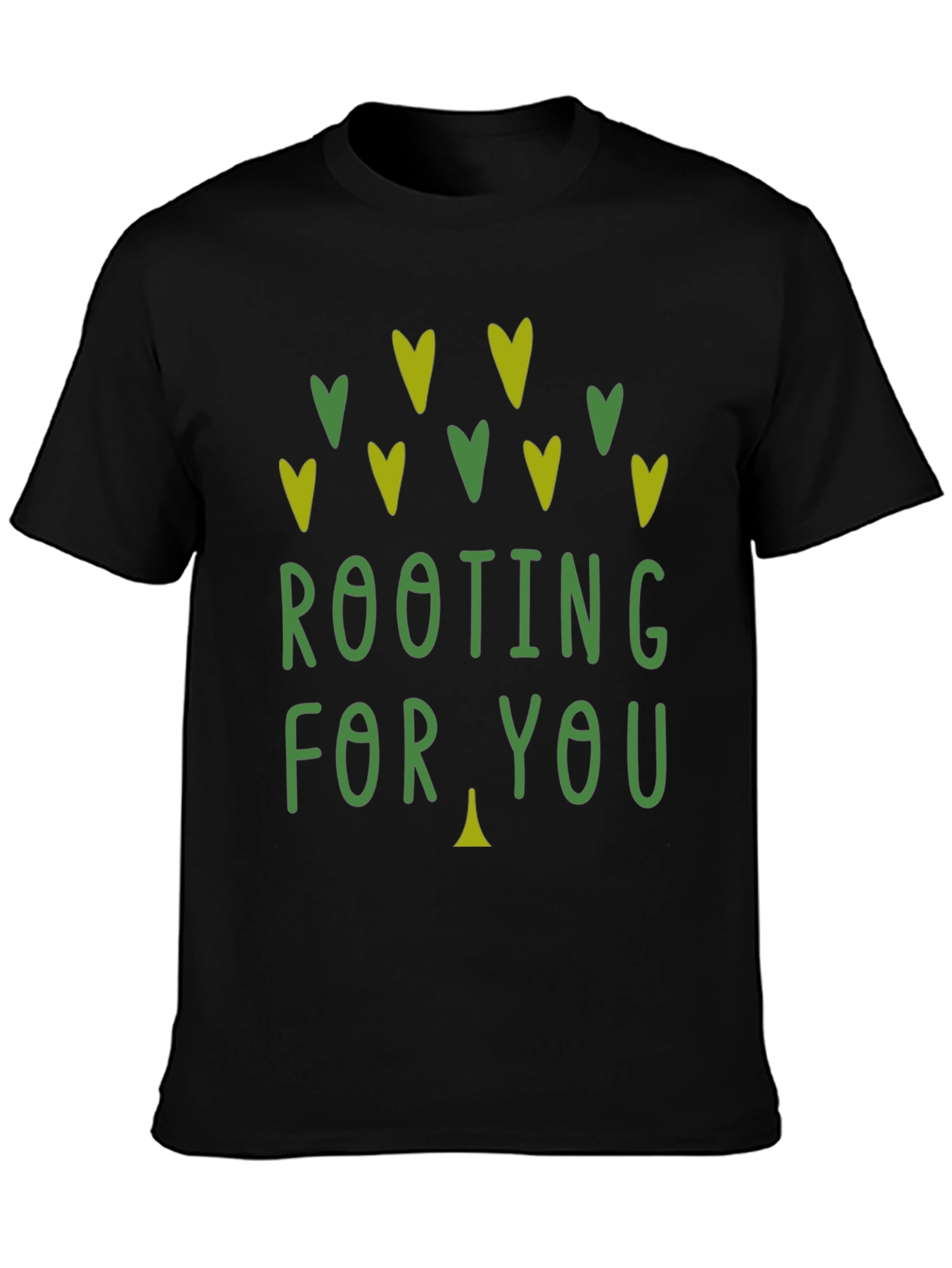 Rooting For You Graphic Print Tee